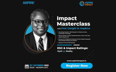 Impact Masterclass with Prof Dwight N. Hopkins