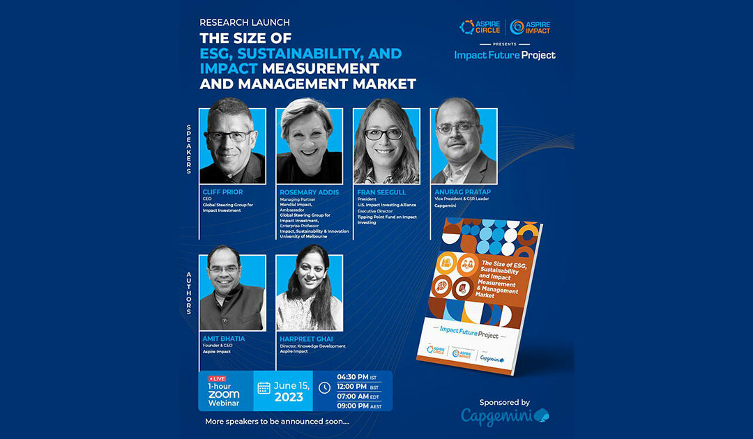 The Size of ESG, Sustainability, and Impact Measurement and Management Market