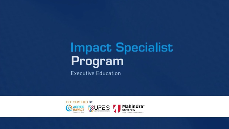 Impact Specialist Program | Aspire Impact